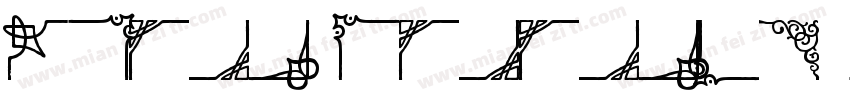 Adorn corornet font字体转换